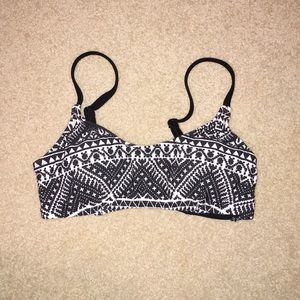 Pattern Bikini Top